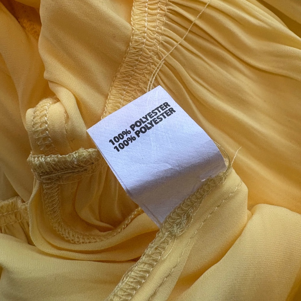 NWT Ramy Brook Women's Harley Lemon Yellow Sleeveless Mini Dress Size S - Picture 10 of 13